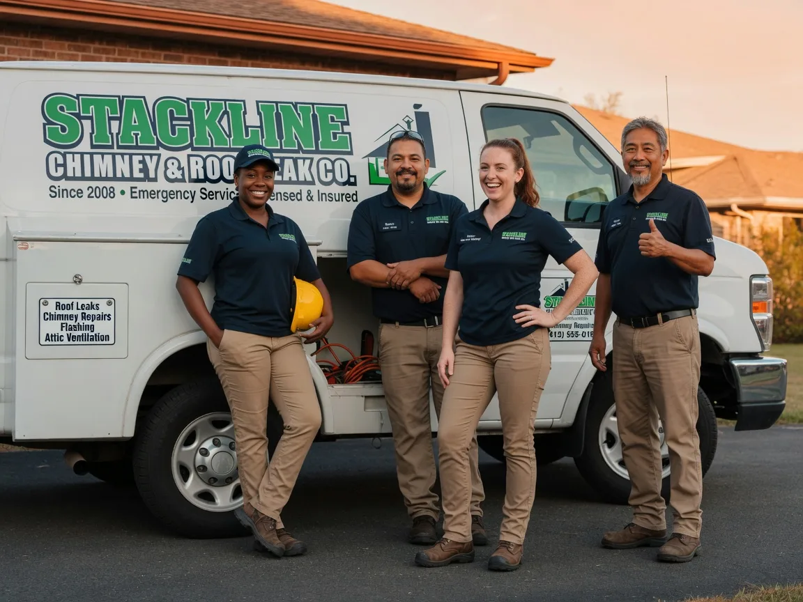 Chimney flashing repair company in Grove City, PA